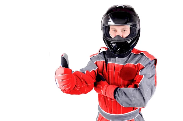 Race driver — Stock Photo, Image