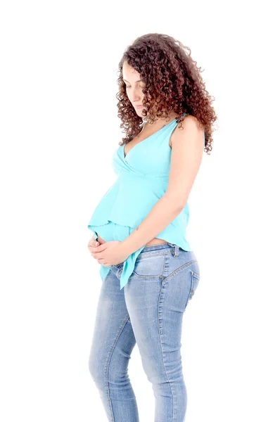 Mujer embarazada. —  Fotos de Stock