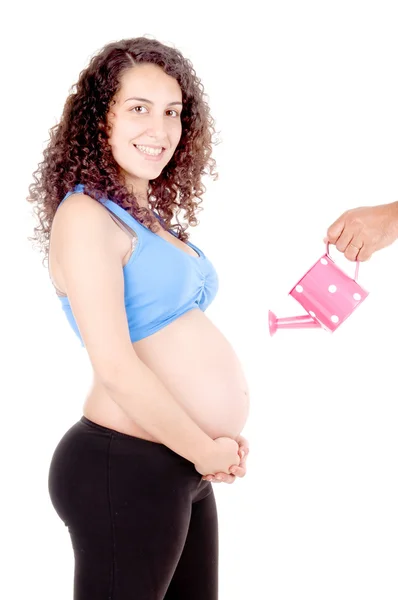 Mujer embarazada. —  Fotos de Stock