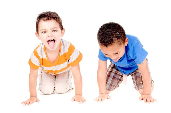 Kleine Jungen — Stockfoto