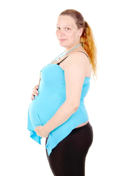 Mujer embarazada. — Foto de Stock