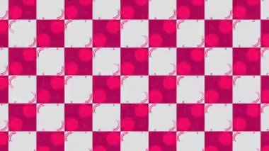 Çok Renkli Şekiller Arkaplanı, Eşsiz Retro Biçimi.