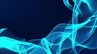 Soyut Sinema Filmleri Başlıkları Arkaplanı. Başlıklar, krediler, tanıtımlar ve logolar için sakin soyut döngülü arkaplan açıklamaları.