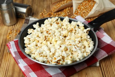 Ev yapımı patlamış mısır kavramı