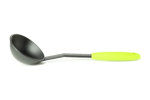 Metal Kitchen Ladle Isolated White Background — Stock Photo, Image