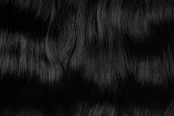 Brunette Female Hair Whole Background Close — Stock Photo, Image