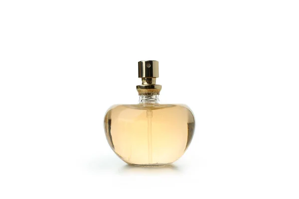 Butelka Kobiecych Perfum Wyizolowana Białym Tle — Zdjęcie stockowe