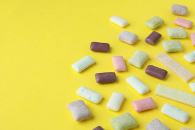 Çiğneme veya balonlu sakız kavramı, metin için boşluk