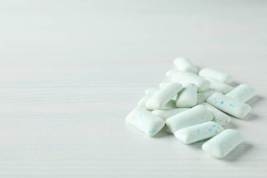 Çiğneme veya balonlu sakız kavramı, metin için boşluk