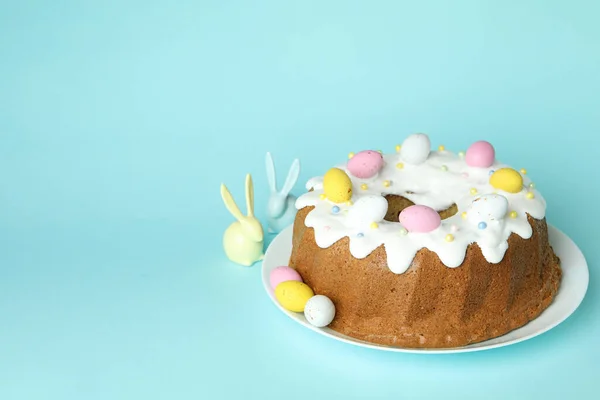 Concept Easter Food Space Text — Stock Photo, Image