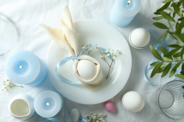 Lezzetli Paskalya yemeği kavramı.