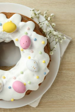 Lezzetli Paskalya yemeği kavramı.