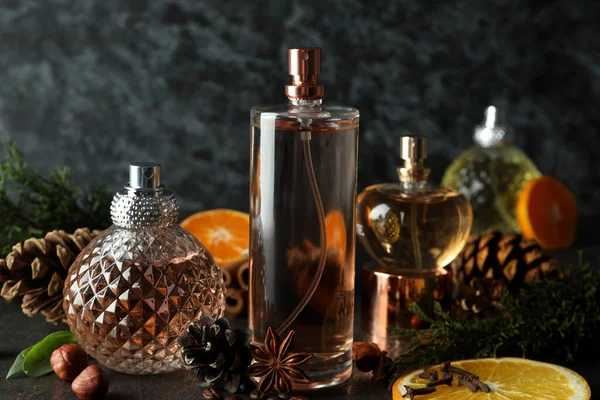 Conceito Perfume Aromático Perfumado Close — Fotografia de Stock