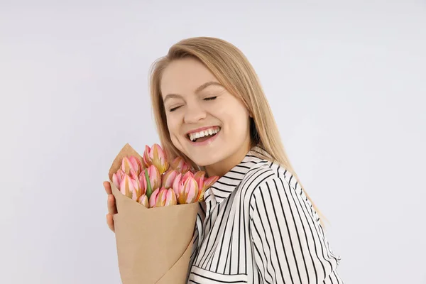 Conceito Dia Internacional Mulher Com Menina Atraente — Fotografia de Stock