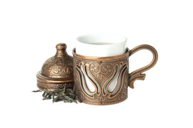 Beyaz arkaplanda izole edilmiş Ramazan Kareem kavramı