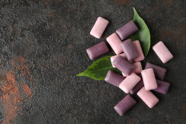 Çiğneme veya balonlu sakız kavramı, metin için boşluk