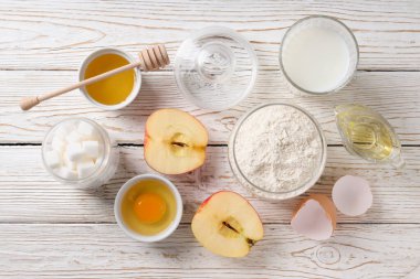 Pasta ya da turta pişirme kavramı.