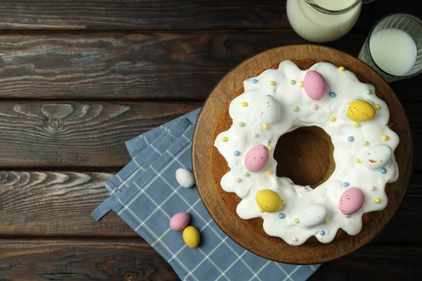 Concept Easter Food Space Text — Stock Photo, Image