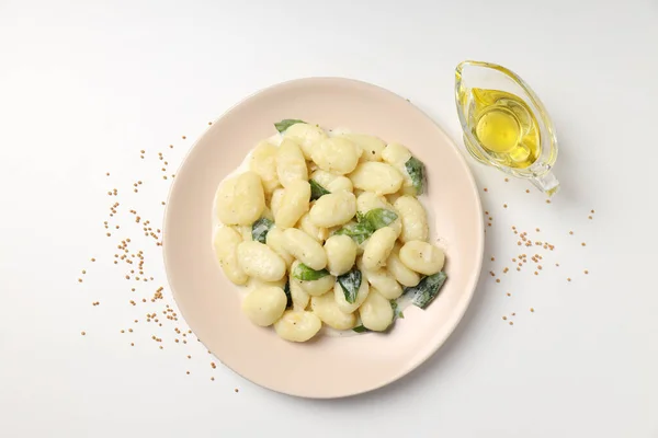 Gnocchi Lezzetli Yemek Kavramı — Stok fotoğraf