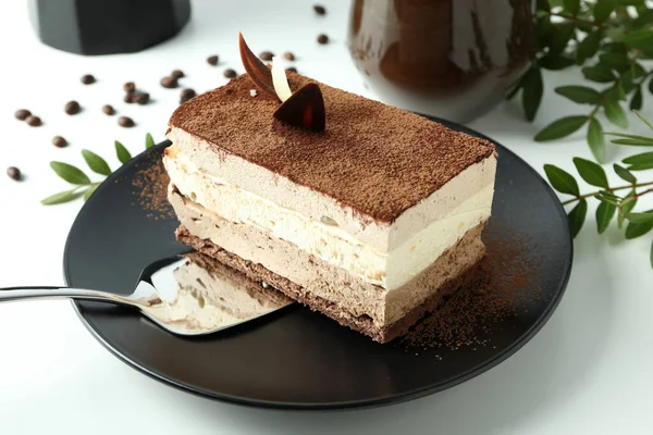 케이크와 맛있는 디저트에 클로즈업 — 스톡 사진