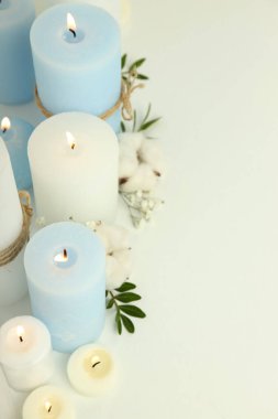 Aroma mumlu rahatlama kavramı, metin için boşluk