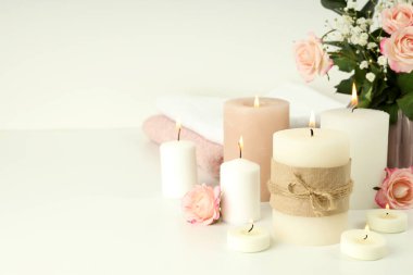 Aroma mumlu rahatlama kavramı, metin için boşluk