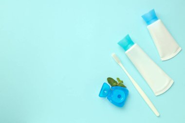 Diş bakımı kavramı, metin için boşluk