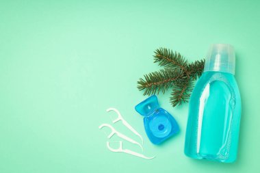 Diş veya ağız bakımı kavramı, metin için boşluk