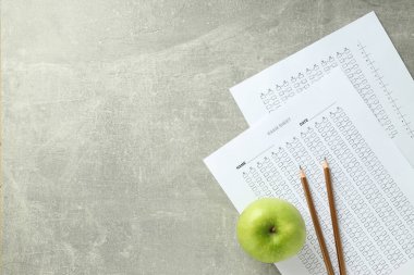 Sınav ve test kavramı, metin için alan