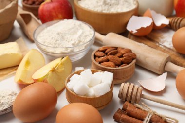 Pasta ya da turta pişirme kavramı. Kapatın.