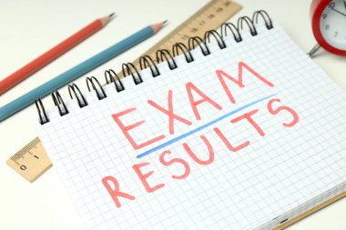 Sınav ve test kavramı, kapatın.