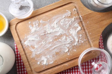 Pasta ya da turta pişirme kavramı.