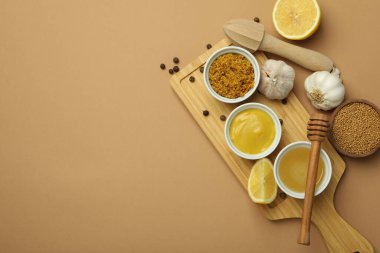 Ballı hardal sosu pişirme kavramı, metin için alan