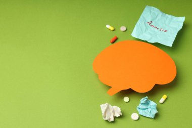 Bellek, hafıza kaybı, metin için boşluk kavramı