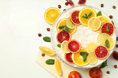 Pastalı lezzetli yemek kavramı, yazı için yer.