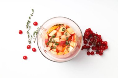 Sangria ile içki kavramı, üst görüş.