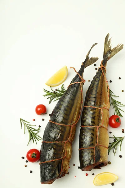 맛있는 음식에 훈제된 고등어의 — 스톡 사진