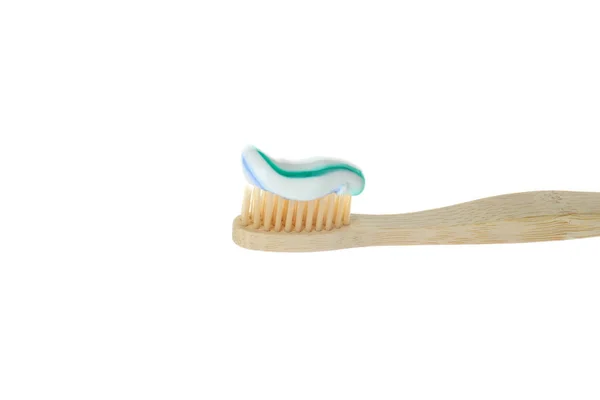 Toothbrush Toothpaste Isolated White Background — Stock Photo, Image