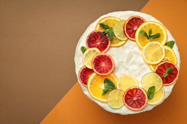 Pastalı lezzetli yemek kavramı, yazı için yer.