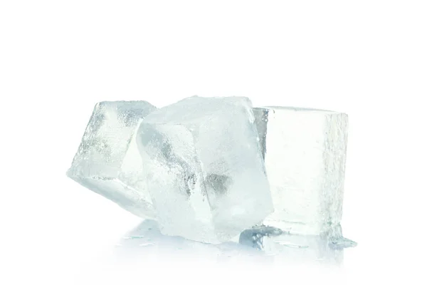 Ledové Formy Pro Nápoje Izolované Bílém Pozadí — Stock fotografie