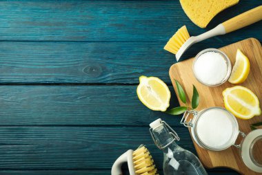 Ev temizleyicisi kavramı, metin için boşluk