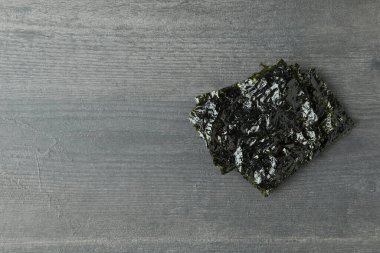 Japon yemeği kavramı, deniz yosunu nori, metin için alan
