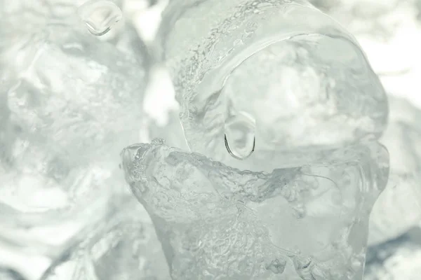 Ice Forms Made Drinks Close —  Fotos de Stock