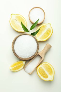 Temizlik ürünleri veya temizlik ürünleri kavramı, üst görünüm