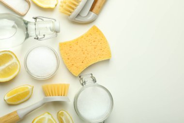 Ev temizleyicisi kavramı, metin için boşluk