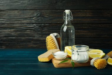 Ev temizleyicisi kavramı, metin için boşluk