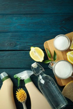 Ev temizleyicisi kavramı, metin için boşluk