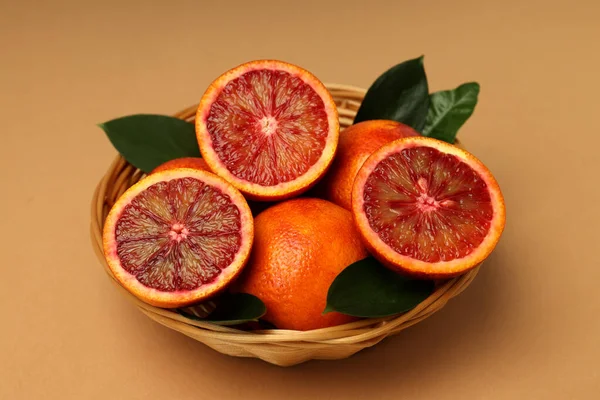 Concept Citrus Red Orange Close — Stock Photo, Image