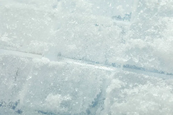 Ice Cubes Whole Background Close —  Fotos de Stock