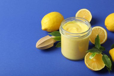 Limonlu lezzetli yiyecek kavramı, metin için boşluk